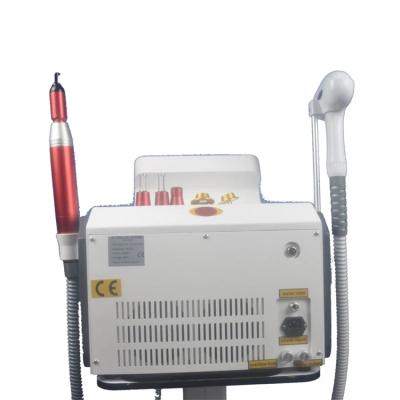 China Dye Removal Portable 2 in 1 Single IPL Laser E-light Shr Hair Removal Machine ND Yag Laser Removal Machine for sale