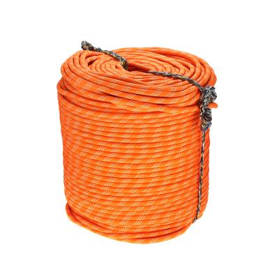 China Factory Directly Supply Wholesale 10mm Diameter Fire Rescue Outdoor Parachute Rope Static Climbing Rope for sale