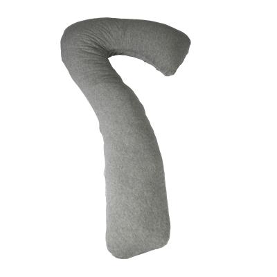 China Memory 7 Shaped Pregnancy Pillow With Half Tank Cover Body Sleeping Pillows for sale