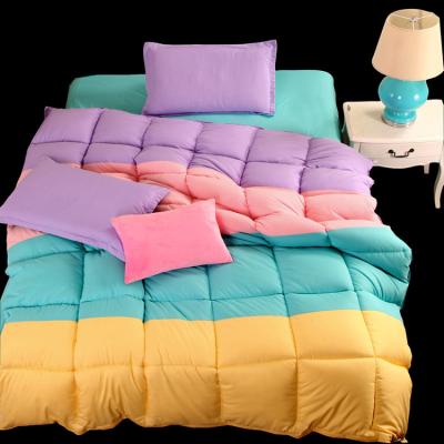 China Summer Home Single Bed Style Thin Patchwork Quilt for sale