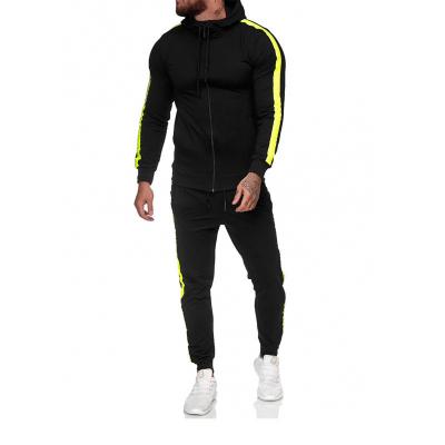 China LX-T01-60 Hot Sale O-Neck Slim Fit Mens Tracksuits Breathable Sweatsuit for sale