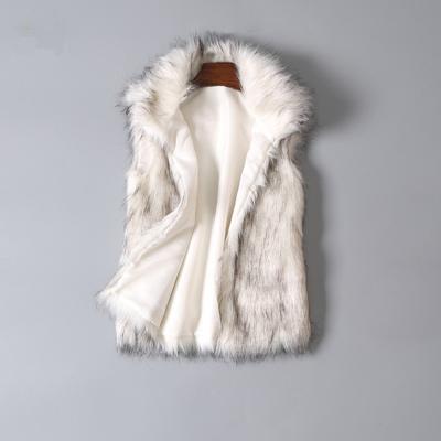 China RQ-V01-38 viable plus size women's fur vest vest for sale