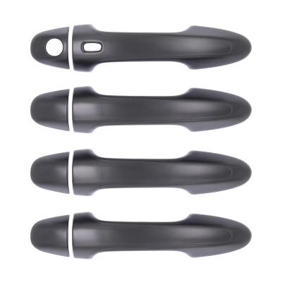 China Sports Accessories For Car Decoration ABS Exterior Door Handles Protective Handle Plastic Covers For Fortuner for sale