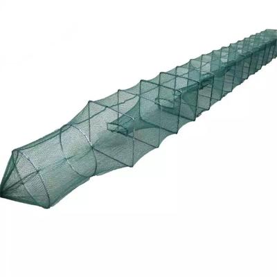 China Factory Net Seller China Lobster Shrimp Cage Nets Lobster Cage Net Fish Farming Portable Folding Floating Cages for sale