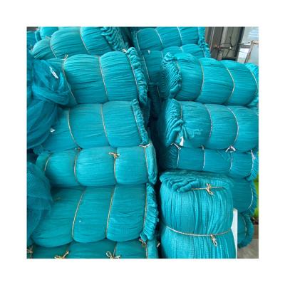 China Genuine Multifilament Low Price Pull Net Fish Bird Netting Green Netting For Marine Fisheries for sale