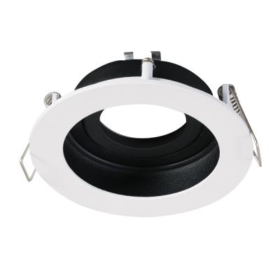 China Modern Gu10 Led Downlight Kit, Recessed Ceiling Trim Accessory With Gu10 Socket Base Ceiling Lamp Holder for sale