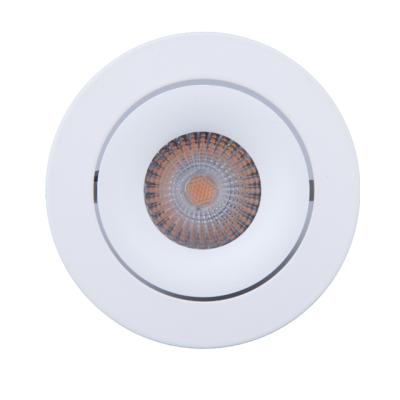 China Scandinavian Ceiling Down Light Square Cob Grill Recessed Anti - Glare Led Downlight for sale