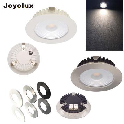 China Whole Modern High Quality LED Round Led Cabinet Light Puck Down Light Indoor IP44 for sale