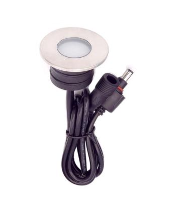 China Residential Spot LED Deck Light 12V&24V Steel Outdoor Led Low Voltage DC Recess Underground Deck Light for sale