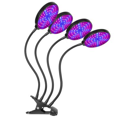 China Seed Starting 4 Led Bars To Grow Light 3000K 6000K Red Blue Sunlight Foldable Led To Grow Light For Indoor Plant for sale