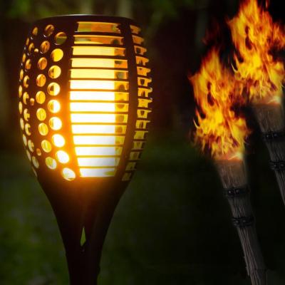 China Garden Decoration Outdoor Waterproof Flame Lights Super Bright Solar Led Garden Lights for sale