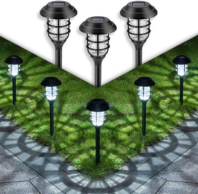 China Decorative Solar Garden Lights Outdoor Warm White Landscape Lights Waterproof Solar Lamp Walkway For Garden for sale