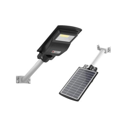 China Street light with radar all in one led ip65 solar street light 5730 smd remote control rechargeable road lamp for garden for sale