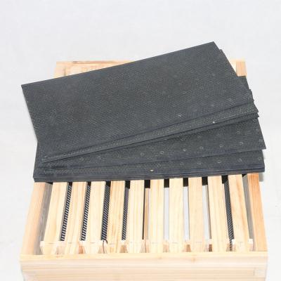 China Farms discount price black beeswax foundation sheet /plastic bee base hot sale for sale