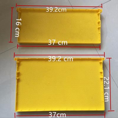 China Used For Bee Hoard Hot Selling Overseas Beehive Frames Plastic Bee Frame With Base For China Beehive for sale