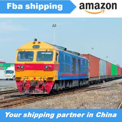 China DDP TRAIN/SEA/AIR China Door To Door To USA Amazon XM FBA DDP Sea Freight Forwarder for sale