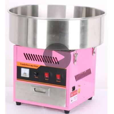 China Commercial Automatic Sweet Snacks Factory Cotton Candy Floss Maker Machine Price for sale