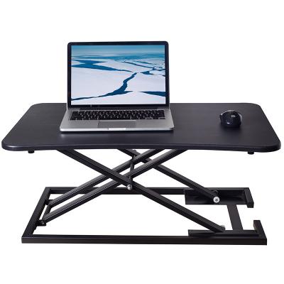 China (Height) 2021 Adjustable Single Layer Standing Desk Converter Desktop Table for sale