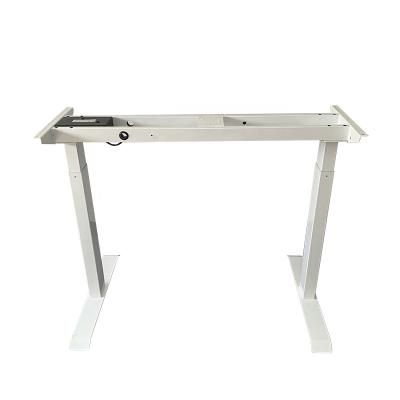 China 2021 Electric Height Adjustable Standing Desk (Height) Frame Can Be Customized Computer Standing Desk for sale