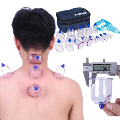 China Whole body 13 different sizeSuction plastic cups jars set Plastic Vacuum Therapy Acupuncture Vacuum Massager Set Cupping Cupping Boxes for sale