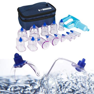 China Full Body 13 Different Size Massage Therapy Massage Device Acupuncture Plastic Suction Cups Bump Vacuum Cupping Set for sale