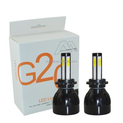 China All In One D Series CE 12v 24v G20 4faces COB 80w 8000LM D1s D2S D3S D4S All Led Car Headlight Bulb for sale