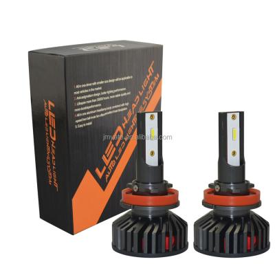 China Fit for car CE Rosh 6000k 12000LM car led light 50W H8 H9 H11 F2 led headlight CSP 1860 led headlight h11 for sale