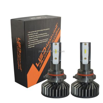 China Fit for car CE Rosh 6000k 12000LM 50W CSP F2 1860 headlights led 9006 focos HB4 led Para automobiles for sale