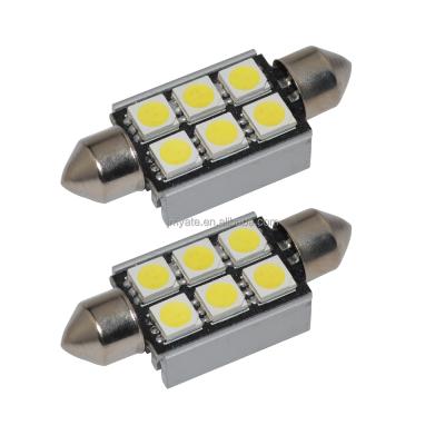 China Festoon C5w 31mm 36mm 39mm 41mm 2led 3led 3led 4led 6led 8led auto led bulb lamp dc smd5050 canbus 12v white bulbs CE RoHS for car 31MM/36MM/39MM/41MM for sale