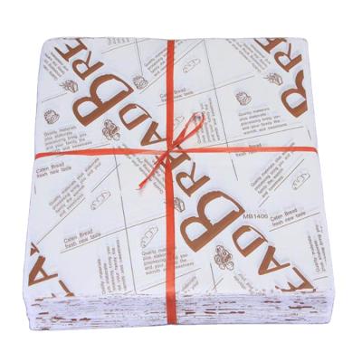 China Wholesale Recyclable Burger Paper Chicken Bun Wrapping Paper Baking Paper for sale