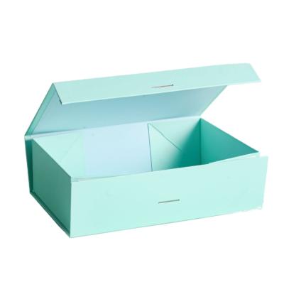 China Recycled Magnetic Materials Clamshell Folding Box Gift Storage Box Birthday Gift Box for sale