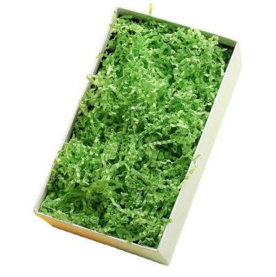 China Customized Acceptable Gift Box Filled Stuffing Paper Napkin Paper Shredded Raffia Woven Bag for sale