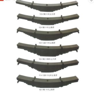 China 1820MM 120mm Trailer Slipper Leaf Springs 7000 Lb Trailer Axle Leaf Springs for sale