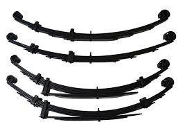 China 7 Leaf Trailer Slipper Leaf Springs 1637mm 265kg For Trailer Suspension ODM for sale