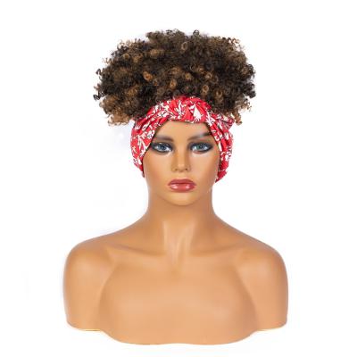 China Kinky Curl Headband Wigs For Black Women High Quality Hairband Wig Headband Wig kinkly for sale