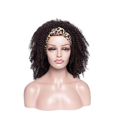 China Kinky Curly Headband Wigs For Women Curly Headband Color Synthetic Wig Headband Wig for sale