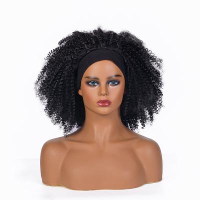 China Curly Headband Wigs For Black Woman Curly Headband Wig Headband Wig Synthetic for sale