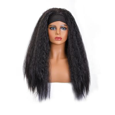 China Aishihair Kinky Curly Headband Wigs For Color Woman Kinky Curly Headband Wig Headband For Wigs for sale