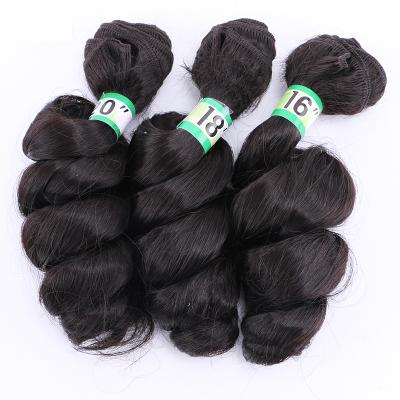 China AiShiLi WAVE Sythnetic Hair Factory Crochet Braid Deep Wave Hair Extension Heat Resistant Wig for sale