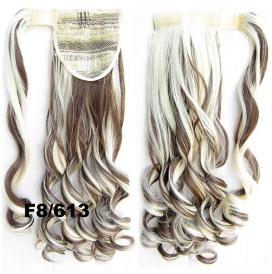 China AIshili Fashion Big Wave Water Wave Korean Ponytails Female Paste Type Piece Maker Direct Selling for sale