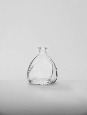 China Bourbon XO Round Shape Glass Bottle for sale