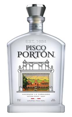 China 750ml  PISCO BOTTLE WITH FROSTED AND WINDOW for sale