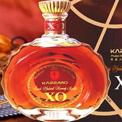 China  Brandy Glass Bottle 500ml 700ml Glass Spirit Bottles for sale