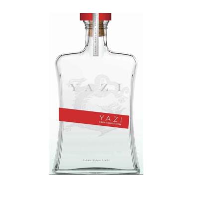 Chine Aluminium chaud argenté Crystal Vodka Decanter à vendre