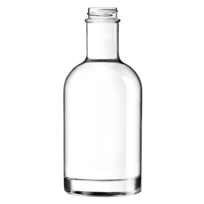 Chine haute de 200ml Flint Oslo Glass Bottle 148mm avec 28mm cou de 400 GPI à vendre