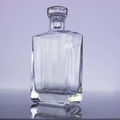 Chine Bouteilles de whiskey en verre de Bourbon XO Mini Spirit Bottle Premium Clear à vendre