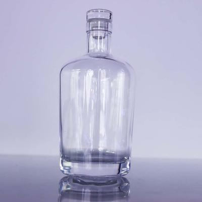 China Whisky-Glas-Wodka-Flasche Bourbons XO Mini Spirit Bottle Oval Crystal zu verkaufen