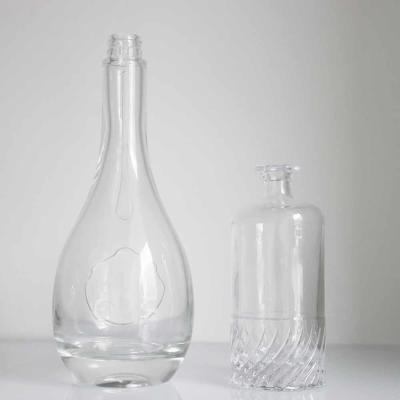 China SGS FDA 23MM van premiecrystal champagne large alcohol bottle droeg Dia Te koop