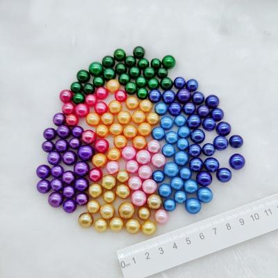 China Freshwater Pearl 10-13mm Edison Pearl, 20 Colors AAAA+ Grade Top Quality Wholesale Loose Round Real Genuine Natural Cultured Freshwater Pearl for sale