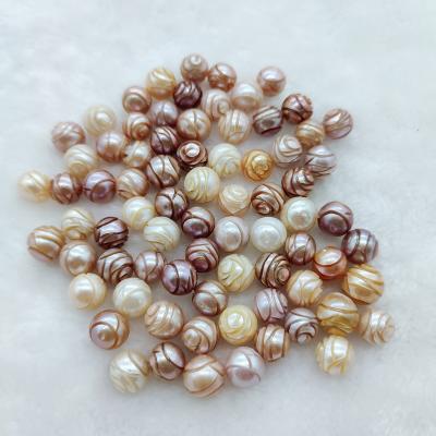 China Wholesale Loose Natural Freshwater Baroque Pearl 9-11mm Cut Out Pearl for sale